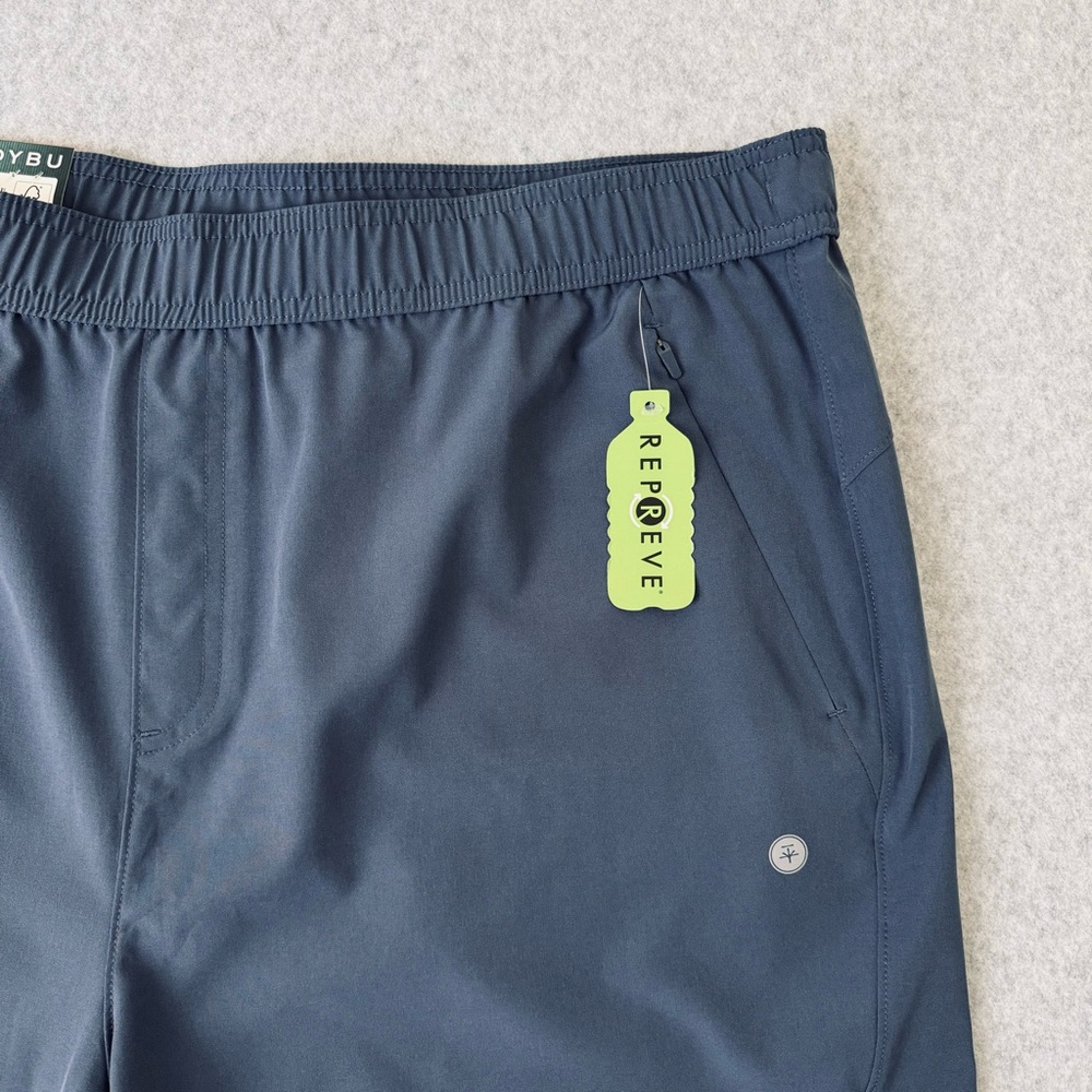 Soybu Active Shorts Mens XXL Blue Pull On Elastic Waistband Lightweight Gorpcore - Picture 3 of 13